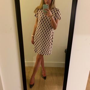 Vince Camuto Pink Polka Dot Dress